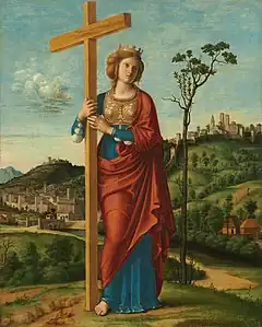 Sainte Hélène, par Cima da Conegliano, 1495.