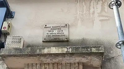 Plaque au no&nbsp;185.