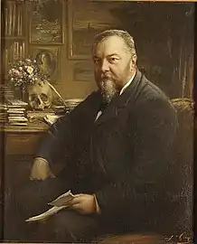 Un homme de lettres dans son cabinet de travail. Portrait de M.&nbsp;Henri Second (1900), musée de Grenoble.