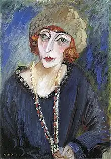 Portrait d'Hermine David, 1922.