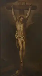 Christ sur la croix , grand séminaire de Malines.