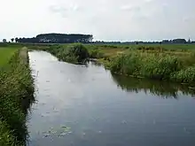 Hertogswetering, au fond Haren