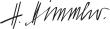 Signature de Heinrich Himmler
