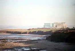 Vue extérieure de la centrale