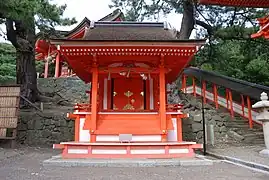 Monkakujinshasaden, un sanctuaire avec des sculptures uniques