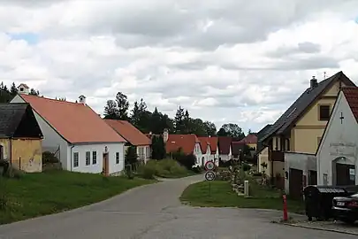 Rue de Horní Stropnice.