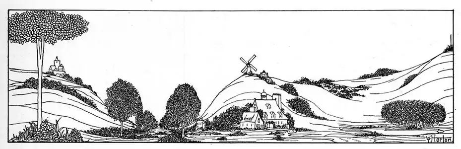 Moulin sur la colline