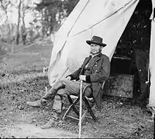 Le général Judson Kilpatrick, septembre 1863.