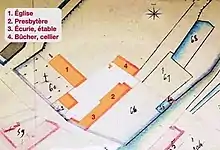 Hypothèse 2 Château de Saint-Martin