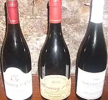 Bouteilles de Mercurey 1er&nbsp;cru