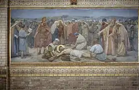 Peinture ornementale.