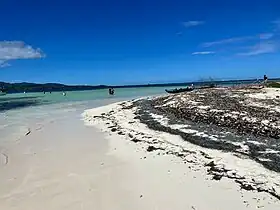 Vue prise sur l'îlet blanc.