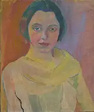 Portrait de Maja Klauser, no&nbsp;136 du catalogue des œuvres.