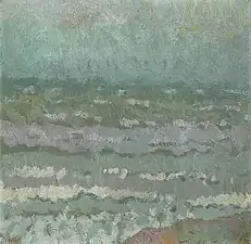 Mer pendant l'orage, no&nbsp;7 du catalogue des œuvres.