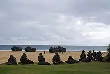 Marinir indonésiens lors d'un exercice en 2008 à Hawaii.