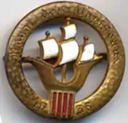 Insigne du 43e&nbsp;régiment d'infanterie alpine (1940-1942)