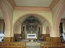 Intérieur de l'Eglise.