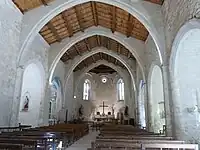 L'intérieur de l'église