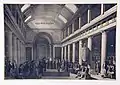 Intérieur de la synagogue (1830).