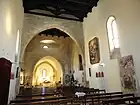 Intérieur de l'église de Santa Maria della Lizza.
