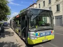 Irisbus Citelis 18 n°784 du réseau STAS à Rive-de-Gier sur un remplacement exceptionnel SNCF