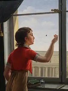 L'Attrapeur de mouches, 1808, Notre Dame, Snite Museum of Art&nbsp;(en), université de Notre-Dame.