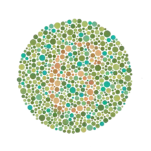 Ishihara Planche no&nbsp;11.