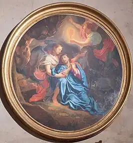 Jésus au Jardin des Oliviers, École de Charles Le Brun.
