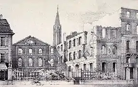 Joseph Wencker : Maison Gast (Broglie) (1872).