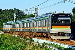 Série 205-3000 sur la Hachikō Line