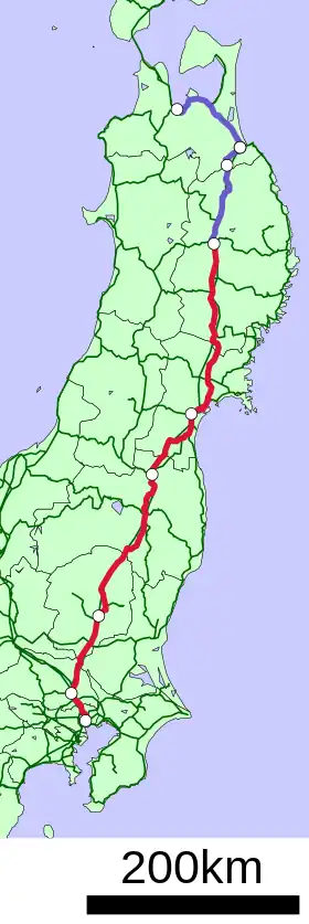 Voir la carte de la ligne.