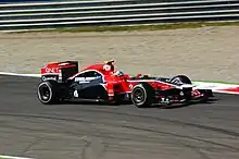 Photo de Jérôme d'Ambrosio à Monza en 2011