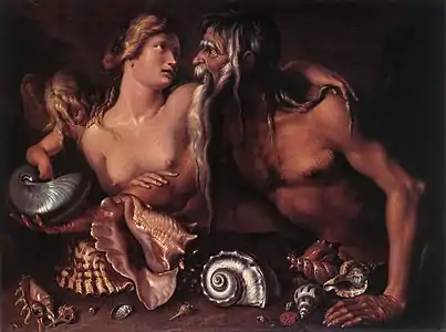 Neptune et AmphitriteJacob de Gheyn II (fin XVIe siècle).