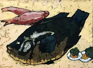 La Vieille (1993). (46&nbsp;×&nbsp;61&nbsp;cm)