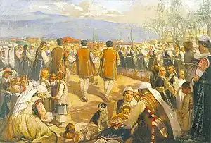 Chorea balkanique au XIXe&nbsp;siècle.