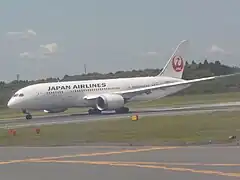 Boeing de Japan Airlines.