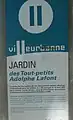 Panneau Jardin Lafont