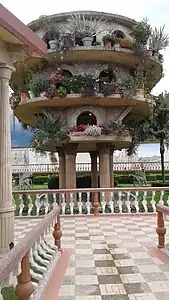 Reproduction des jardins dans le Parc Jaime Duque (es), Colombie.