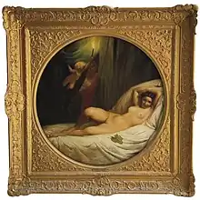 L’Épouse du roi Candaule a été inspirée à Gérôme par la Dormeuse.