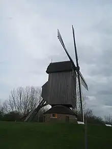 Le moulin des Olieux au musée des moulins à Villeneuve-d'Ascq.