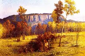 John Ferguson Weir&nbsp;(en), East Rock, New Haven, vers 1901