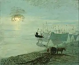 Beach Scene, vers 1910, Smithsonian American Art Museum