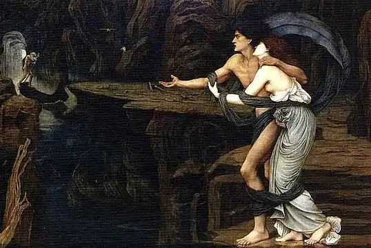 Orphée et Eurydice sur les berges du Styx (1878)