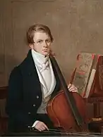 John Whitmore Isacc, vers 1829, huile sur panneau d'acajou, Bristol museum art Gallery