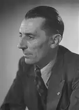 Frédéric Joliot-Curie en 1948.