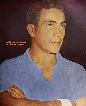 George Robledo, unique buteur lors de la finale de FA Cup en 1952.