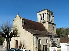 L'église Saint-Saturnin.