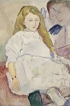 Mère et enfant, galerie d'art de Nouvelle-Galles du Sud.
