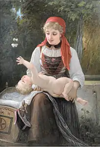 La Valaisane 	vers 1887, localisation inconnue.