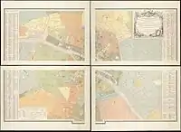 1786 Plan des paroisses de Paris (Jean Junié)
